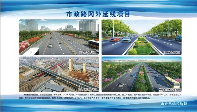 分别为复兴路西延(乐凯大街-满城区满于西路,乐凯大街南延(三丰路