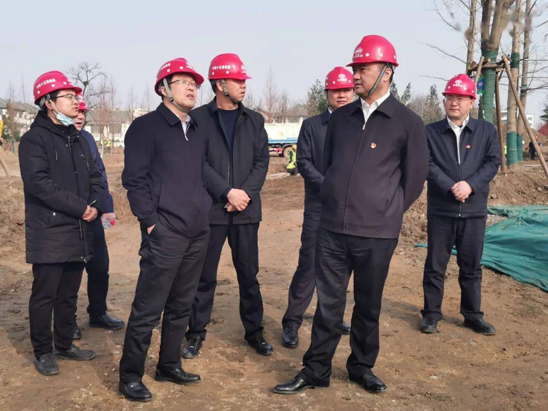 黄昌富会见新郑市委书记马志峰市长马宏伟并到新郑市在建项目检查指导