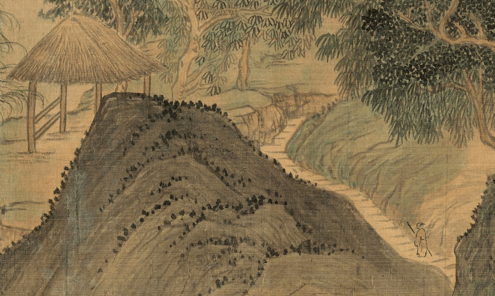 清恽寿平湖山春暖图高清放大版鉴赏