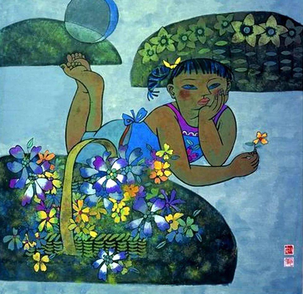 融合之路—李志国 李志强的《炎黄风情》组画