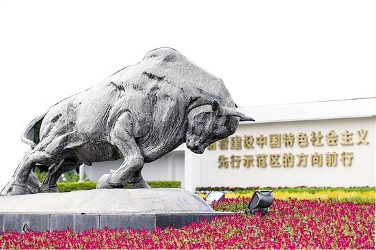 拓荒牛精神是深深融入特区人血脉中的精神,深圳要凝聚"九牛爬坡,个个