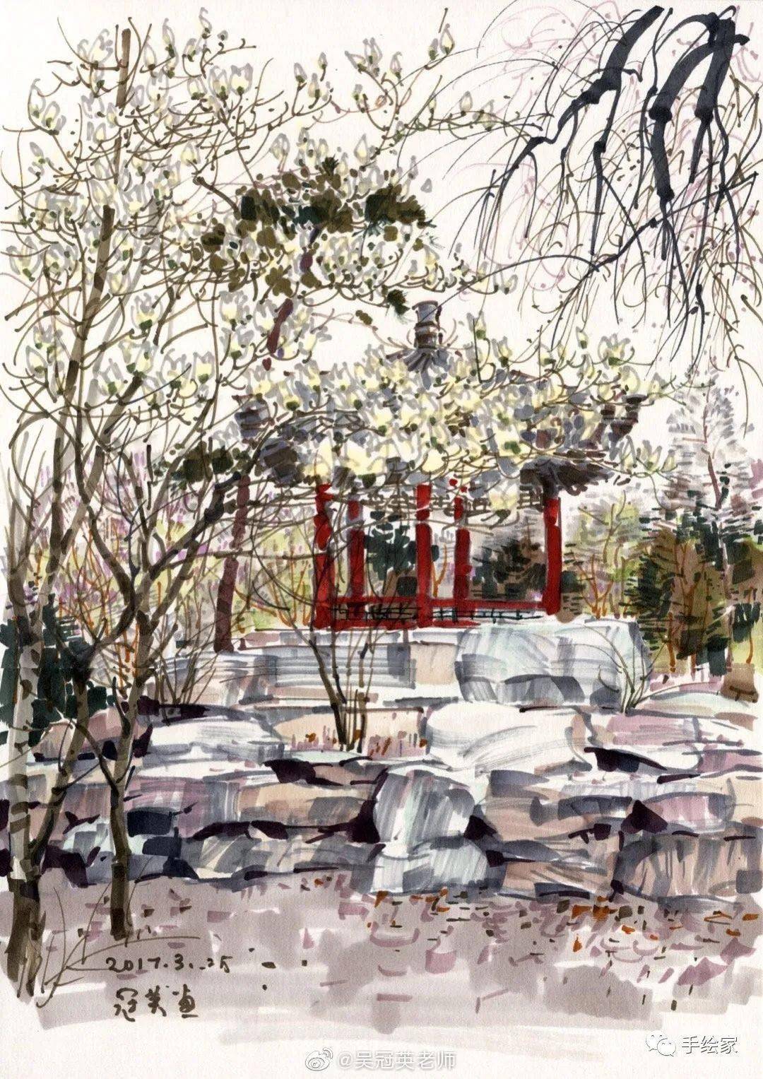 清华美院教授吴冠英 |随一本画册,去世界游历_动漫