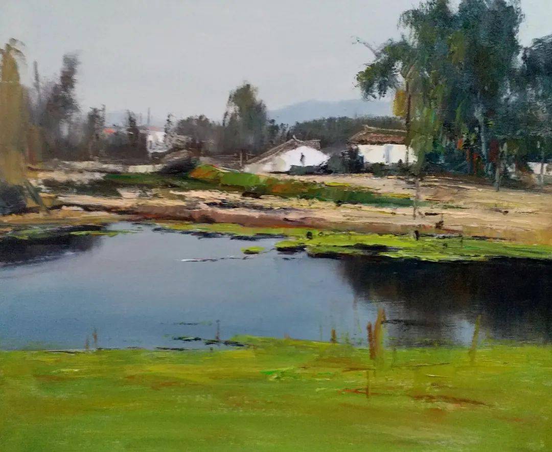 艺苑宅家正值创作时小幅风景油画创作心得