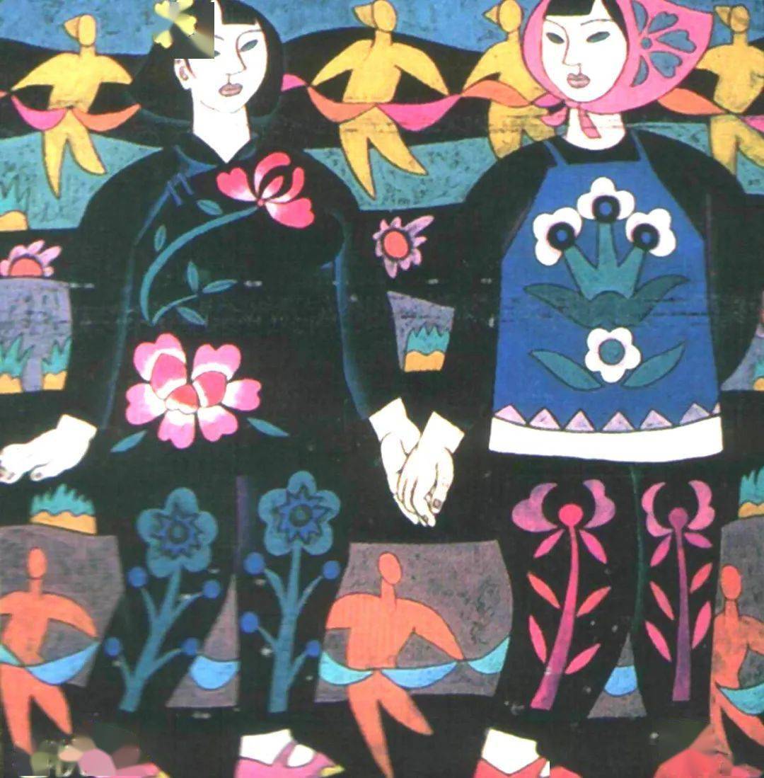 融合之路—李志国 李志强的《炎黄风情》组画