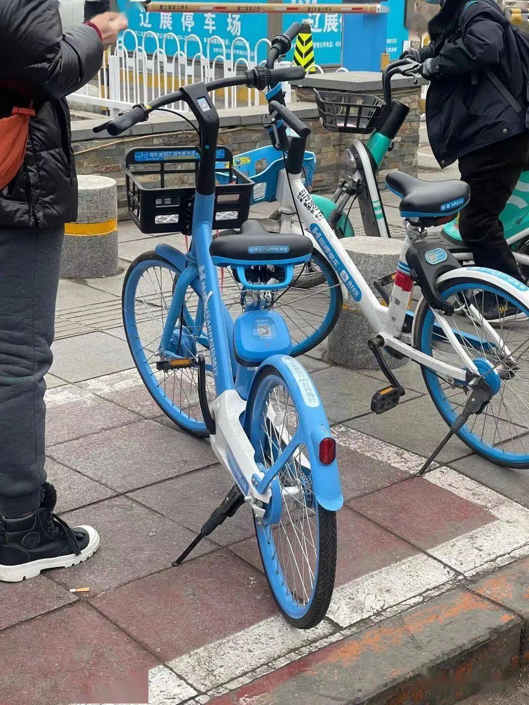 沈阳共享单车有大变化!车锁全都不见了!