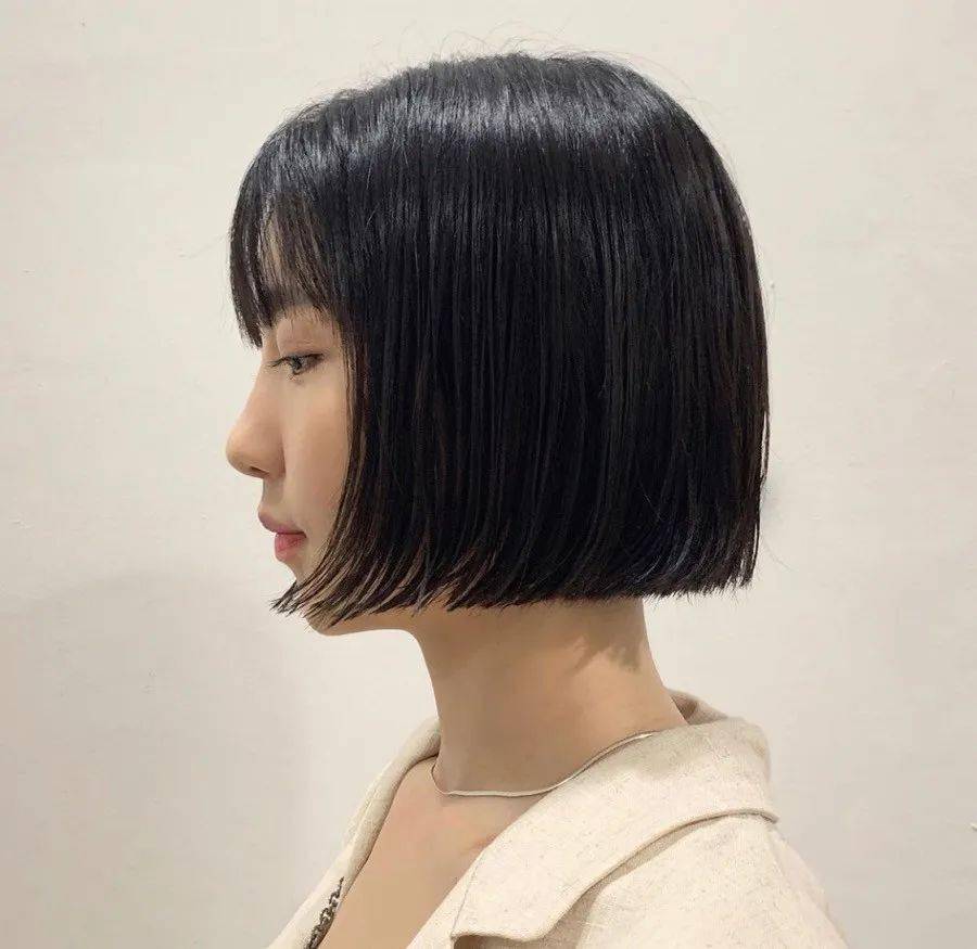 齐耳bob也太适合春季了