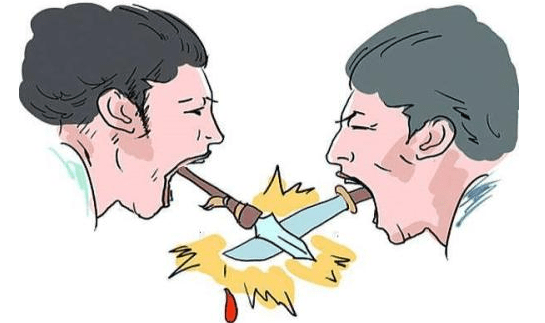 我凭什么在这里受气,我要立刻回我家去",于是你马上收拾好东西,就摔门