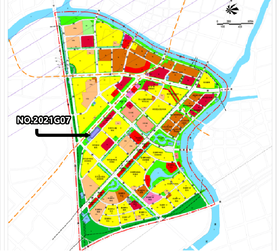 文晖路以南地块)位于六合新城,六合新城规划总面积为7