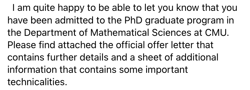 cmu phd in statistics