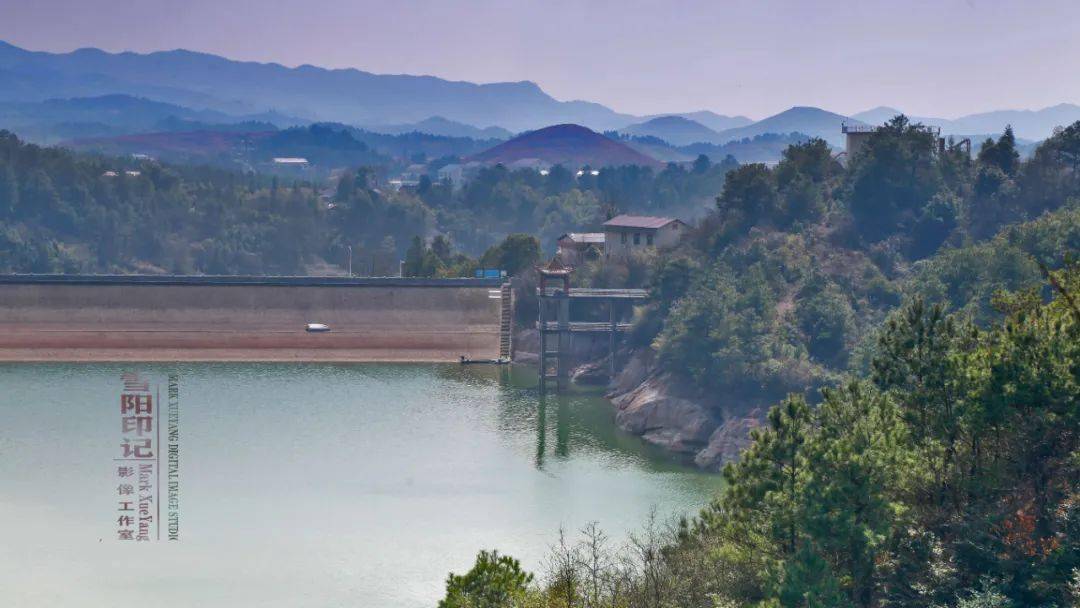 今日衡阳斜陂堰水库​雪阳印记水南水北日夜流山后山前阴阳和