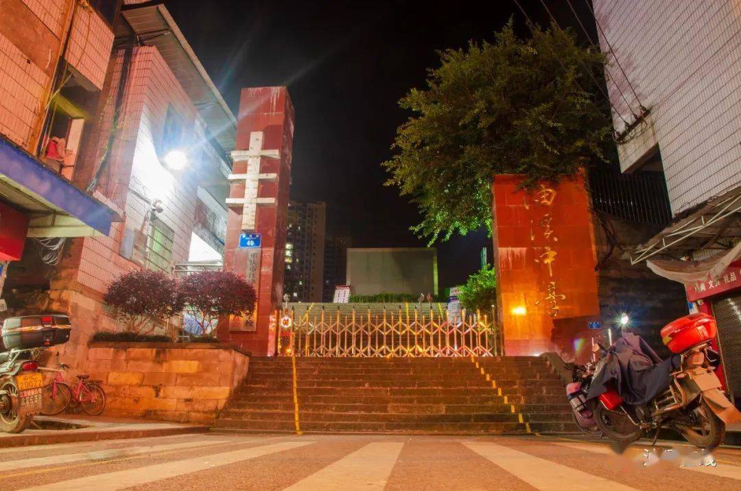 油溪的夜晚,市井烟火,有您更温暖