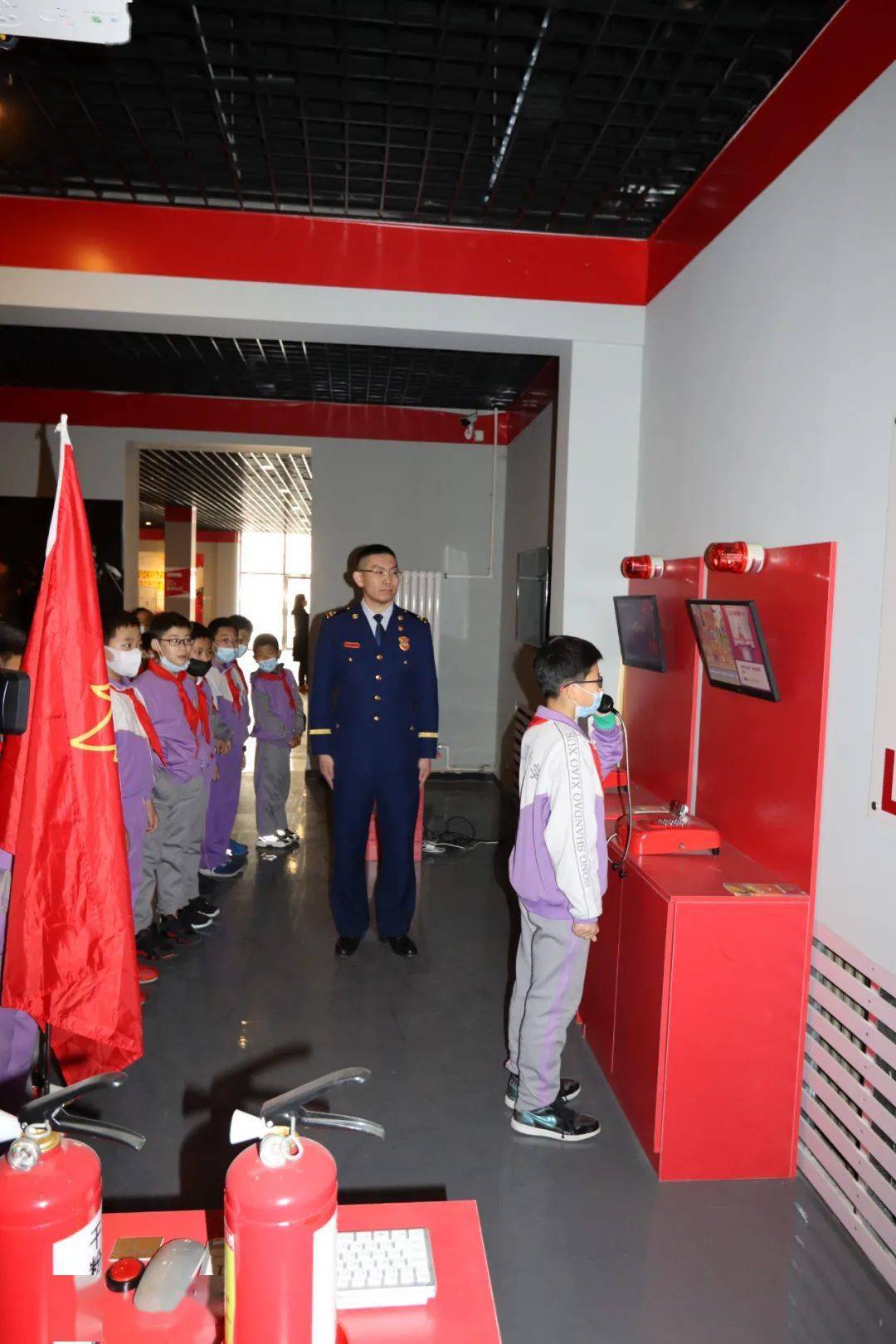 护苗开学季,我们在一起——嵩山道小学消防安全体验课