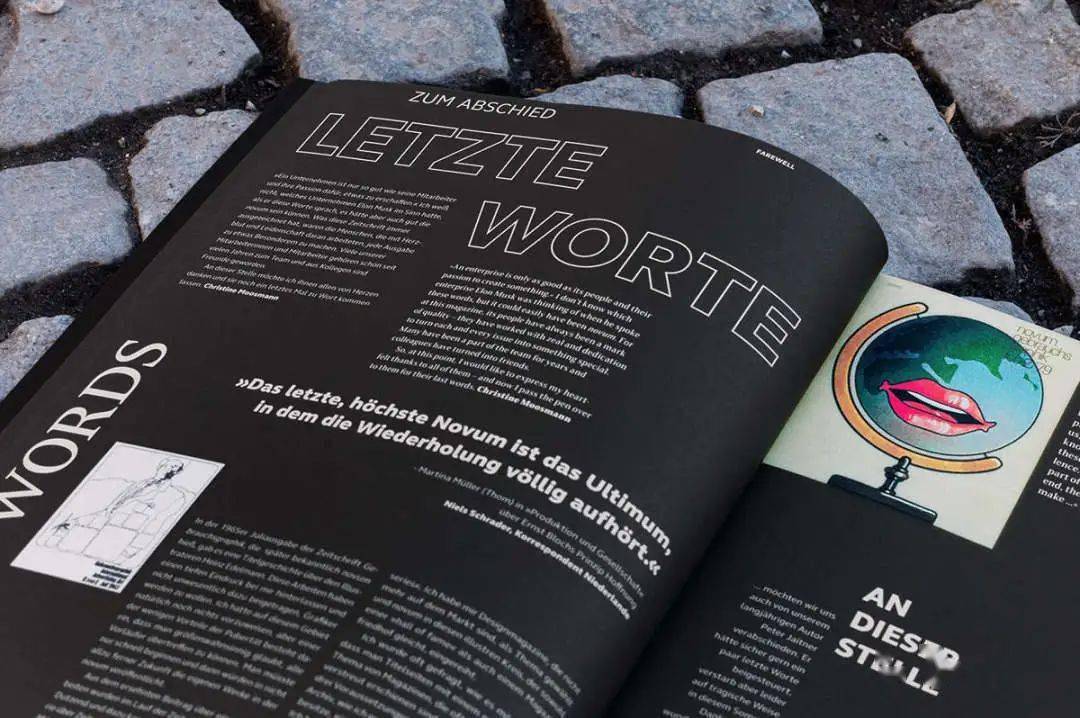 德国传奇设计杂志 Novum 正式停刊 跟97年历史说再见 封面