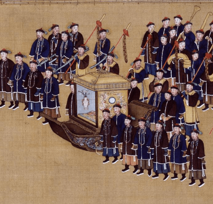故宫博物院收藏的《冰嬉图》介绍了古人怎么玩冰上运动_活动