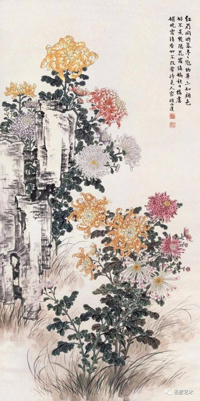 【名品视界】名家·菊(四—近现代(下)_菊花