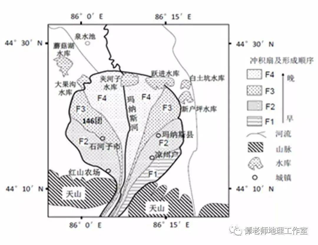 一篇文章读懂冲积扇,冲积平原,三角洲的区别与联系
