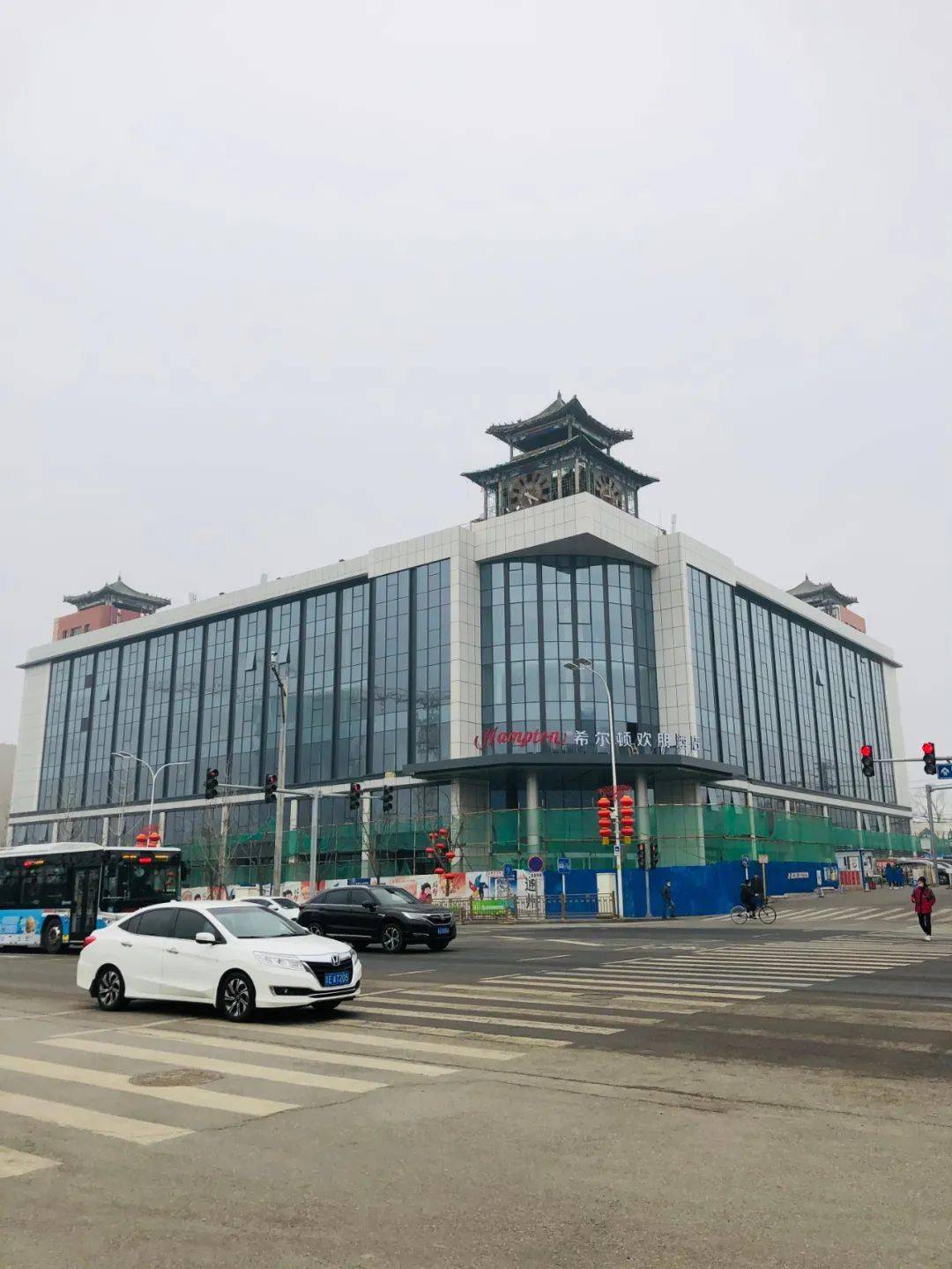 通州"老华联"化身"希尔顿",招牌已立!