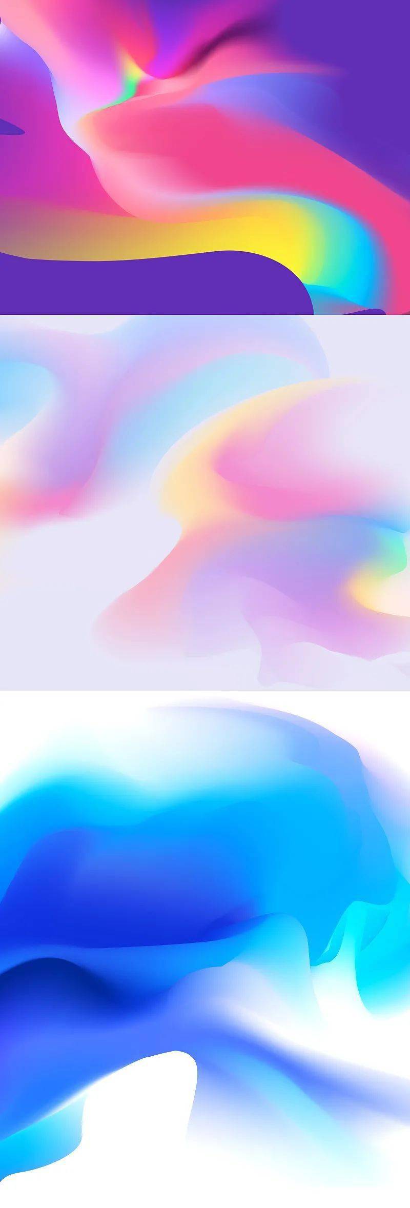 很cool的颜色渐变技术 Iphone的壁纸 其实你也可以做出来 迷彩