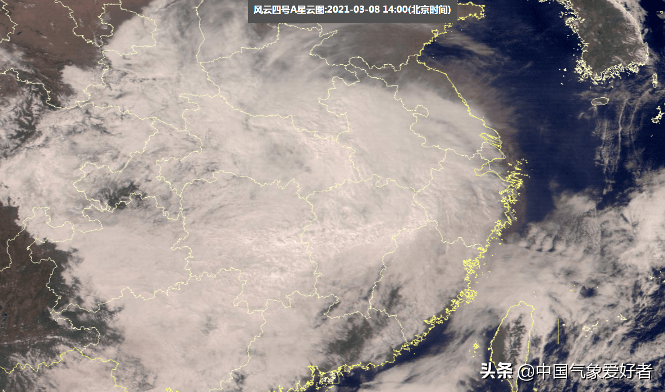 华东雷达图上突现大量红波,雷雨要来了?分析:是假波,无需担心