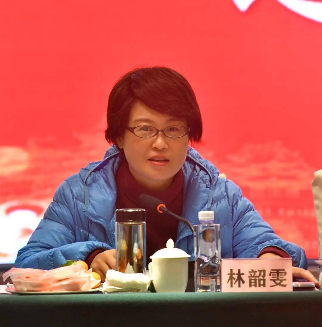 湄洲岛党工委书记林韶雯讲话莆田学院妈祖文化研究院院长姚志平讲话
