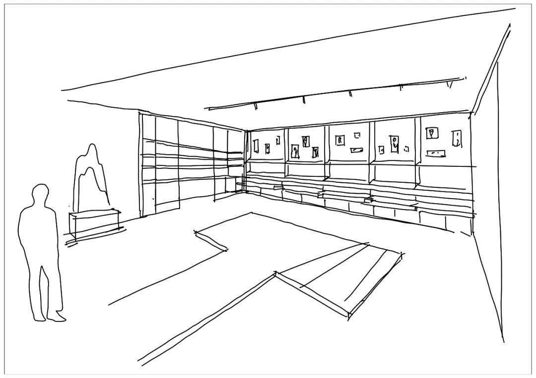 她画了一个展厅设计出了1000平的中式珠宝