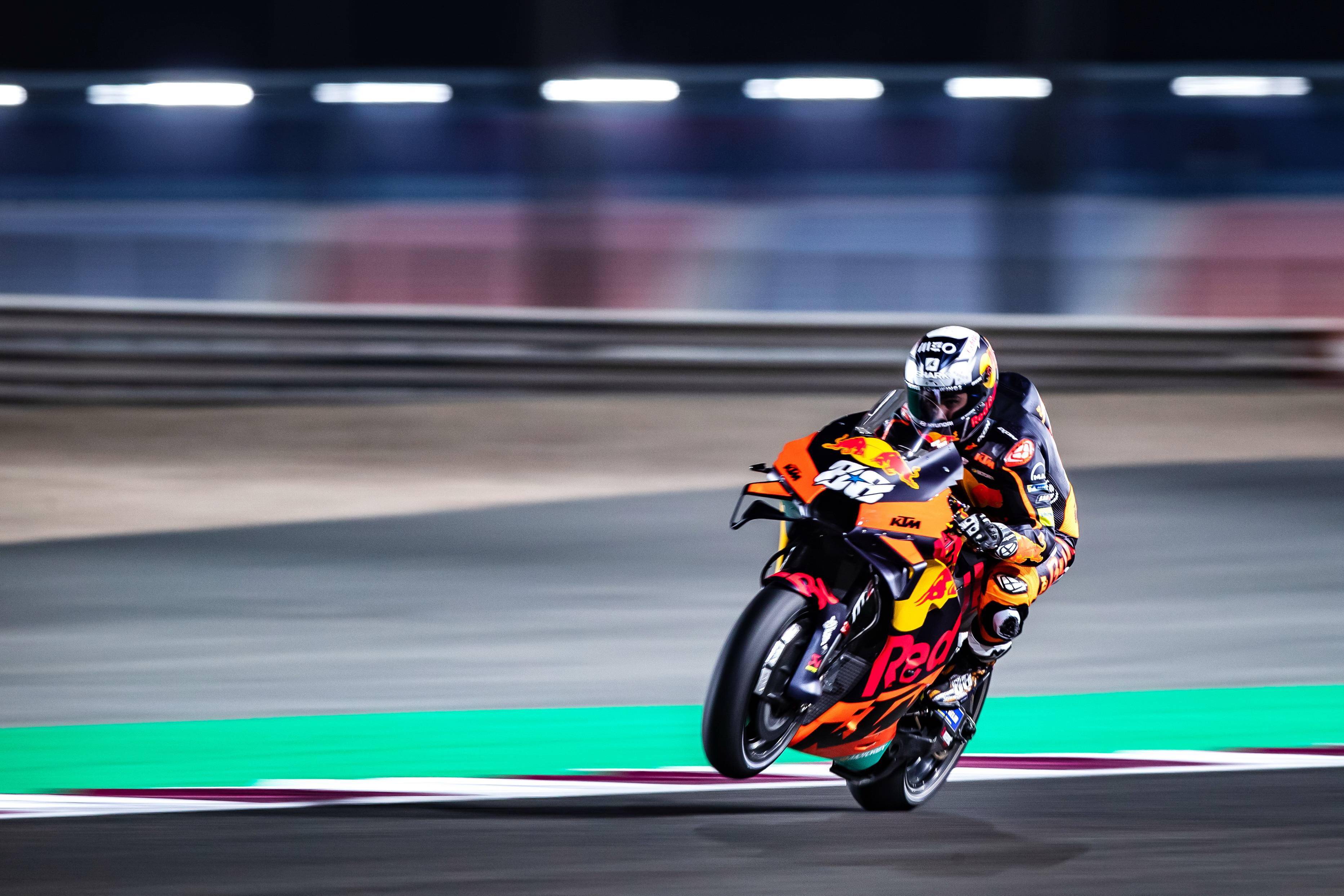 2021motogp卡塔尔季前测试ktm厂队篇