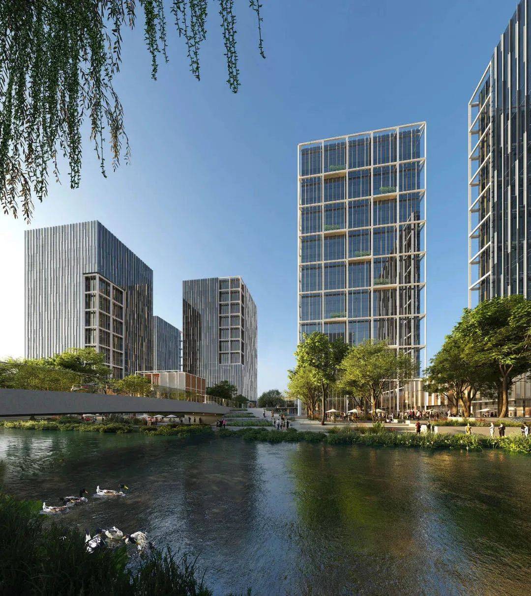 总建筑面积超13万㎡!张家浜楔形绿地将添"新成员",效果图抢先看