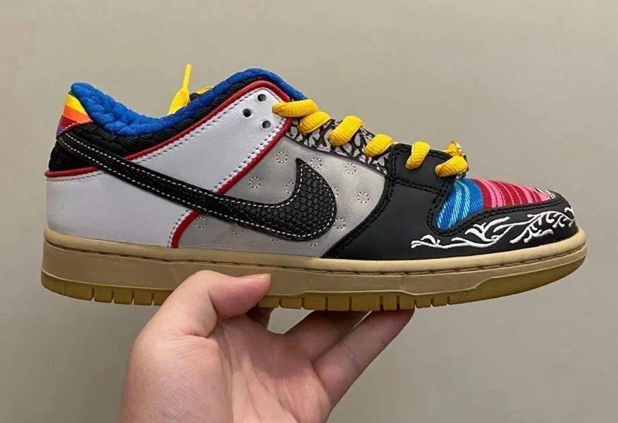 What The” Dunk SB 2.0 细节曝光！网友：看着就买不起！_Nike