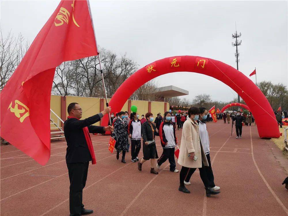 拼搏百日不负韶华广饶一中一校区举行高考誓师大会