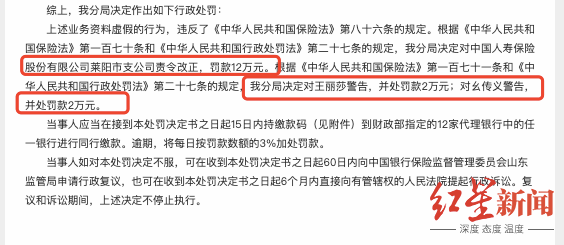 中国人寿客户爆料:保单违规退一赔三 访谈表作假被罚(图5)