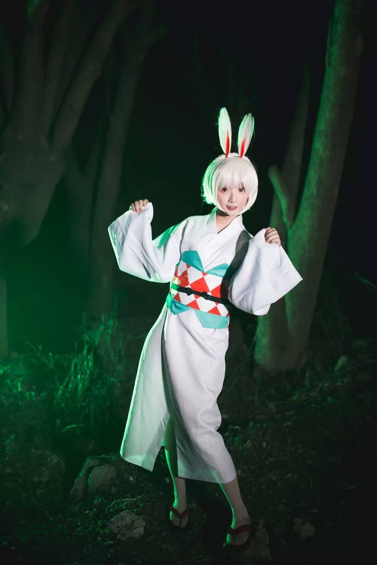阴阳师山兔cosplay