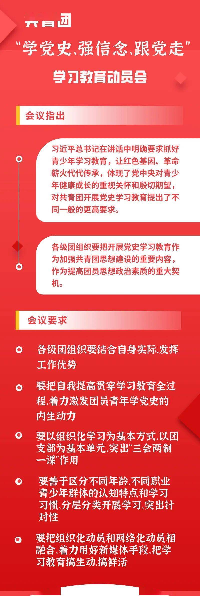 全团大学习来了团中央部署党史学习教育工作