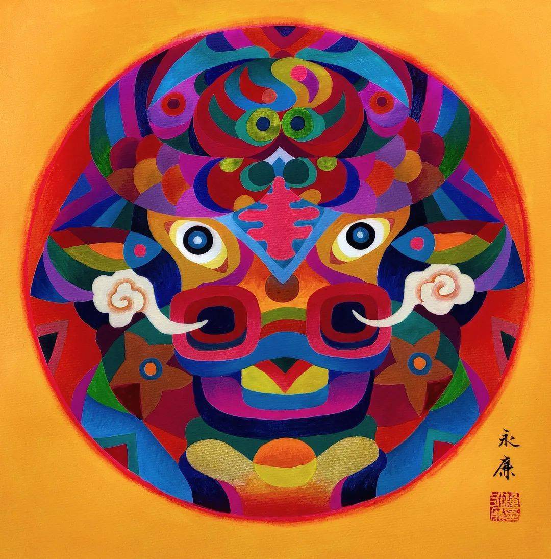 在线展览 | 《龙抬头,秀龙门》_钟永廉