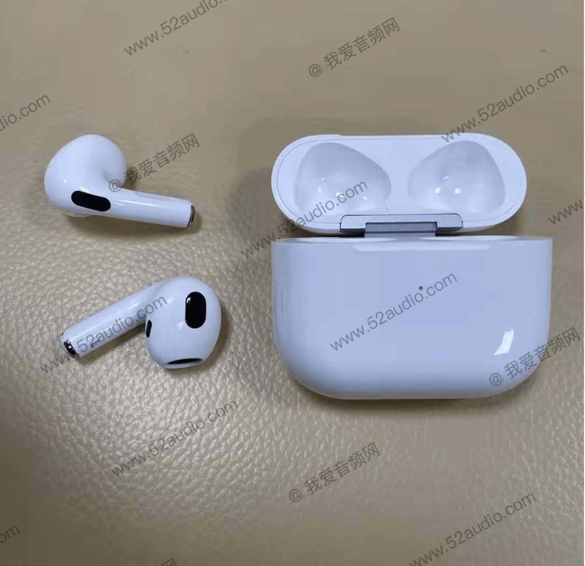 照片|AirPods 3再爆实物照片：采用一体化设计