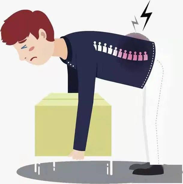 因为直膝弯腰时,弯曲的角度很容易就超过90°,对腰部的杀伤力很大.