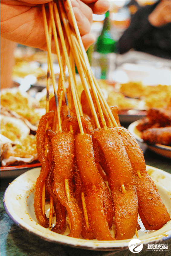 烤卤猪皮///超辣超麻超带劲!