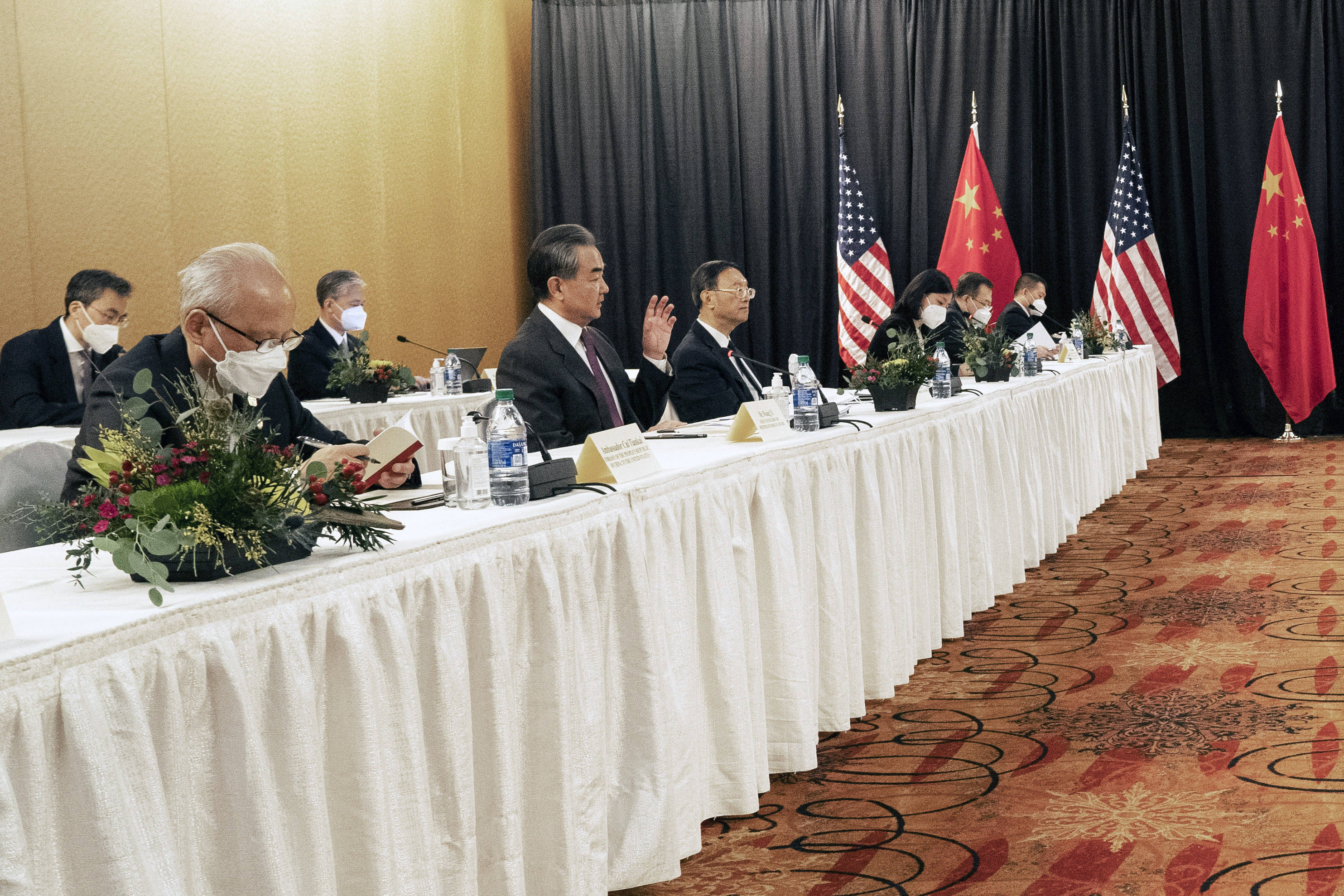 中美高层战略对话第三场会议即将开始 回顾今日进行的两场会议全流程_手机新浪网
