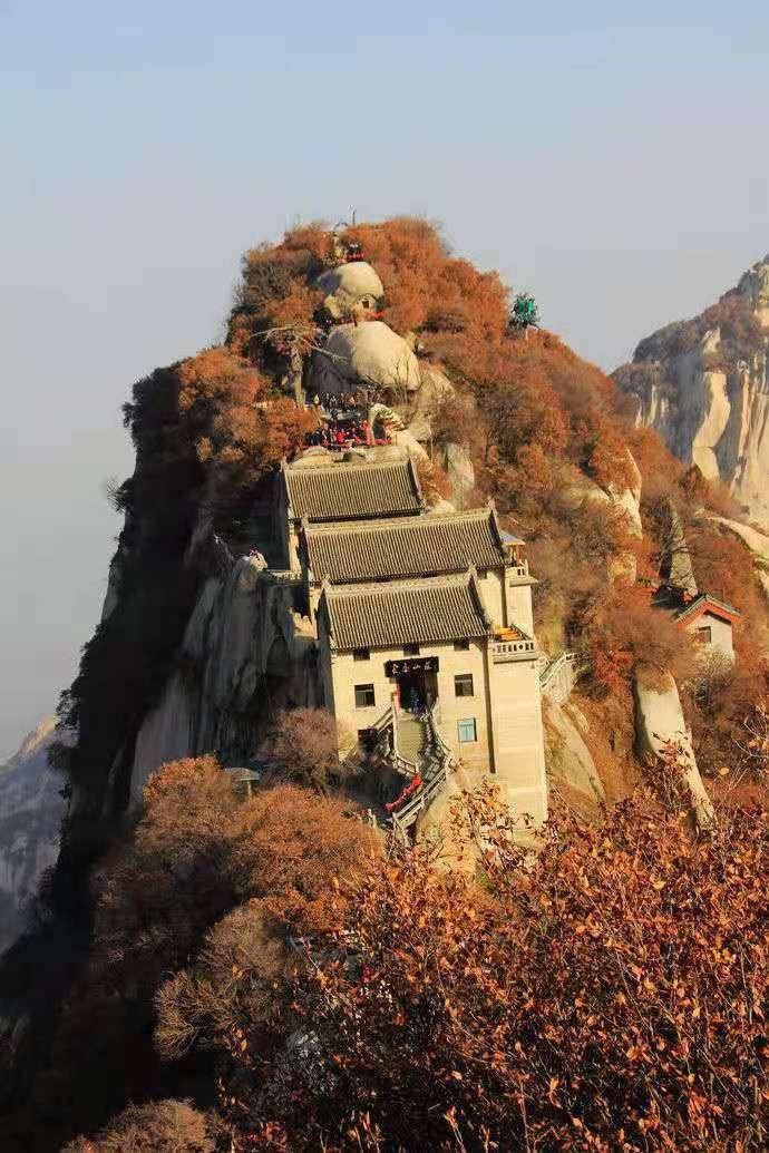 渭南文坛樊少鹏初游华山