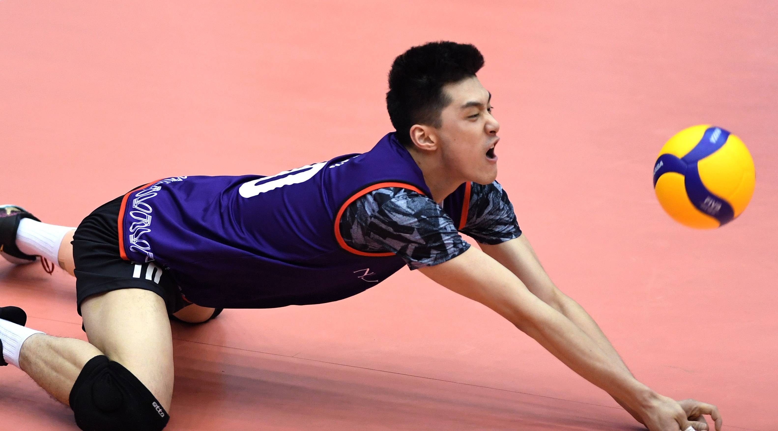 排球——男排超级联赛:山东负四川