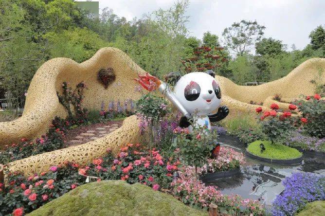 观展攻略 | 2021粤港澳大湾区深圳花展今日盛大开幕!_花园