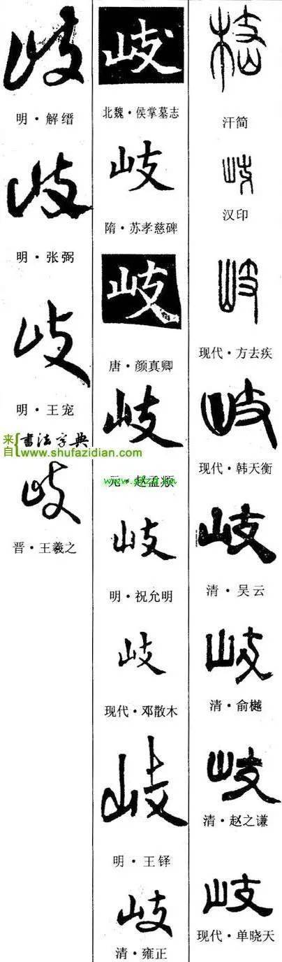 每日一字岐239620210321