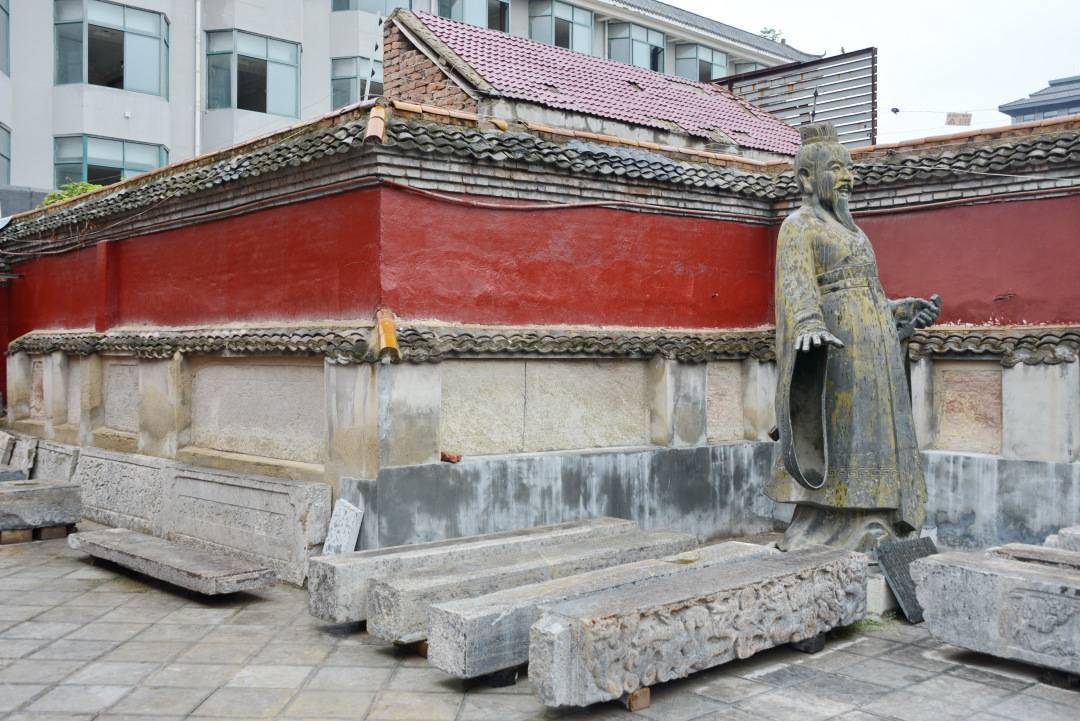 孔庙江苏丰县文庙小雨如酥观碑探庙韦力撰