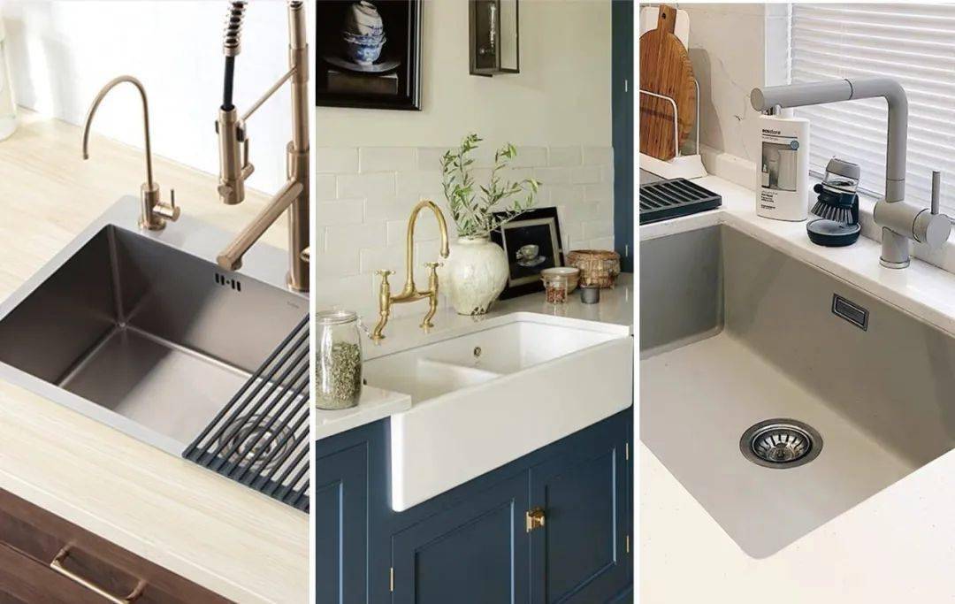 到底哪种厨房水槽最好用 这份水槽挑选安装攻略一定要看 不锈钢