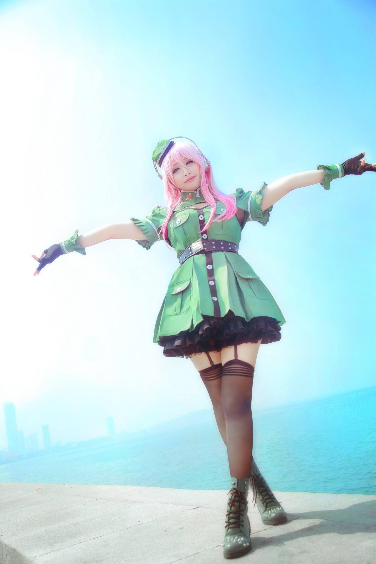 超级索尼子cosplay