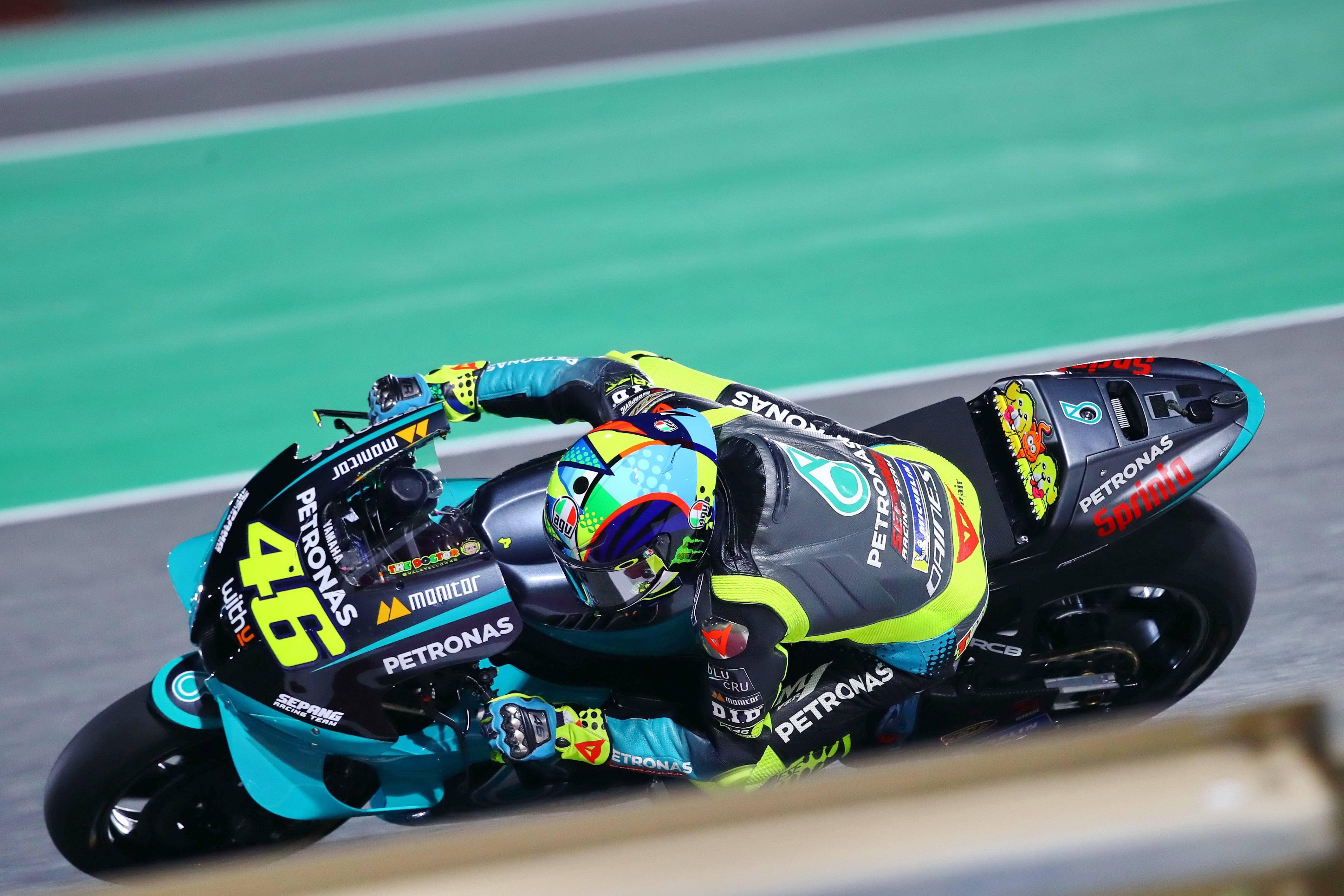 2021 motogp:卡塔尔季前测试,vr46 罗斯_比赛