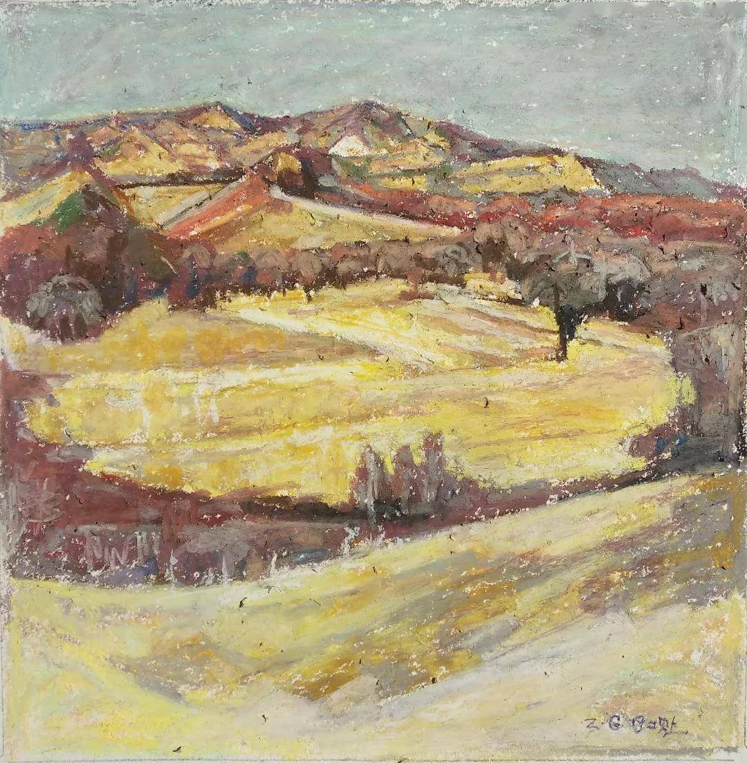 写生之旅-坝上秋色