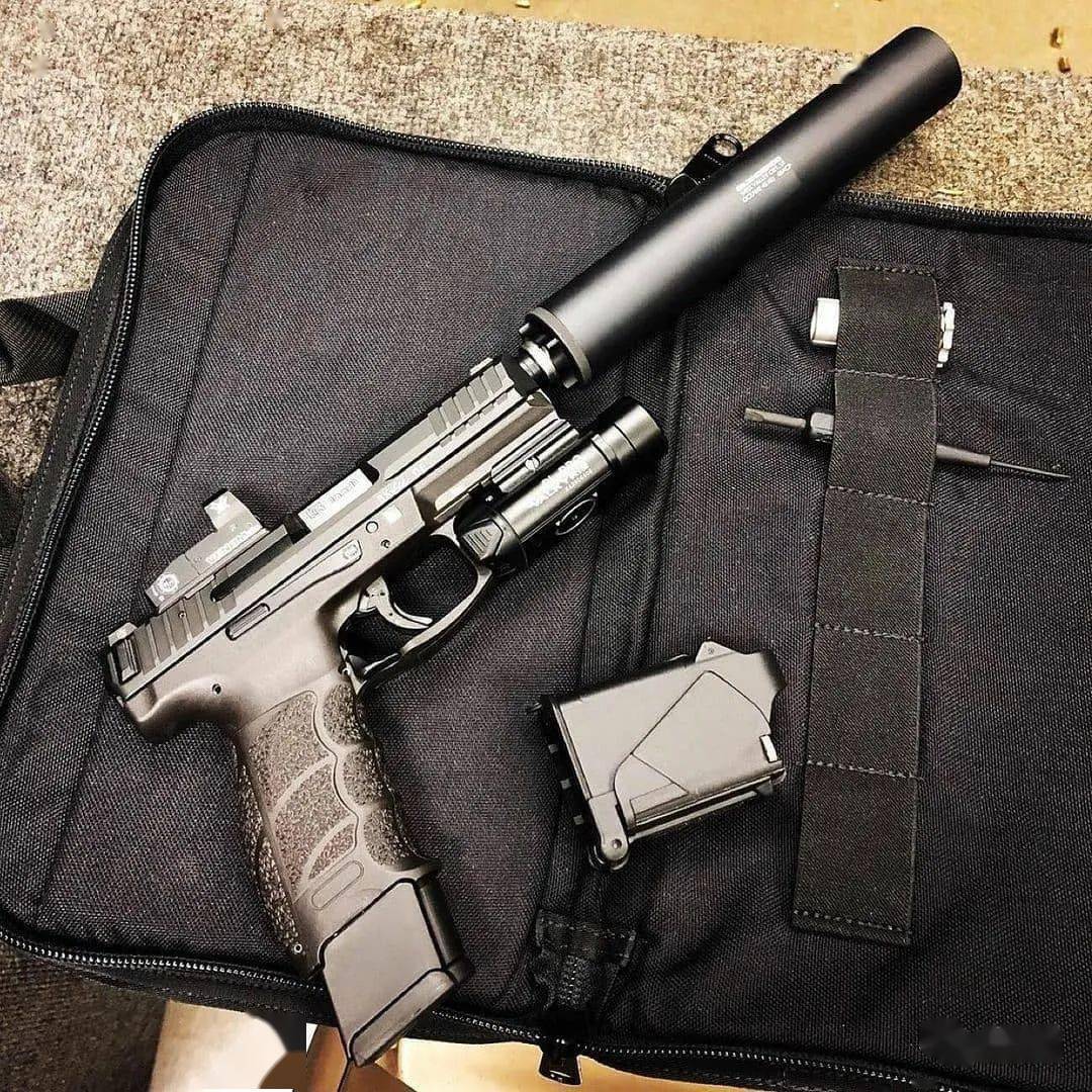 当红炸子鸡德国hk公司vp9系列手枪美图