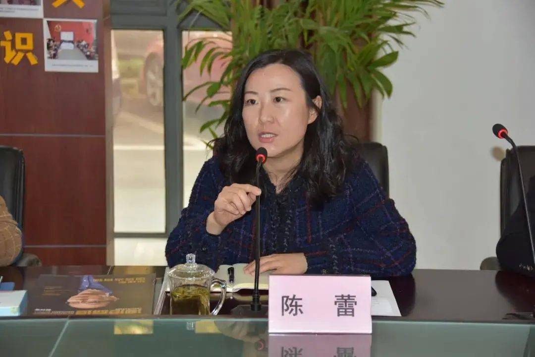 陈蕾:要围绕"四好"商会标准,加强商会规范化建设,充分结合自身优势做