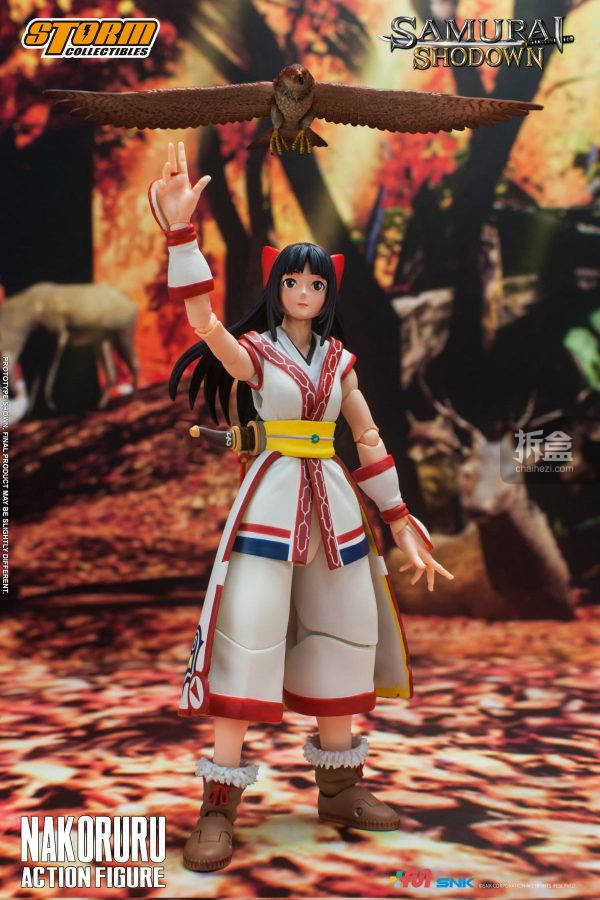 storm toys 侍魂系列 nakoruru 娜可露露 可动人偶