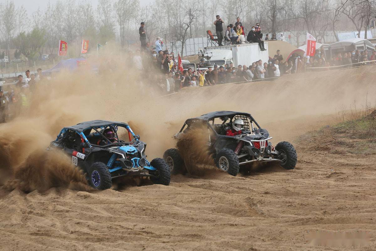 陕西大荔沙苑汽车场地越野赛决赛沙海飞车冲浪挑战极限